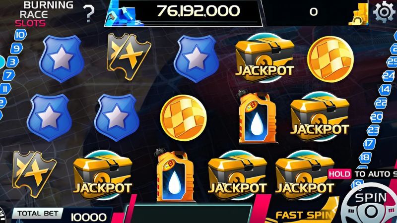 Burning Race là Game nổ hũ mới