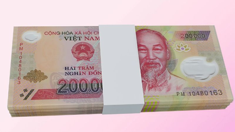 Điềm báo giấc mơ thấy tiền 200 nghìn bao quanh mình