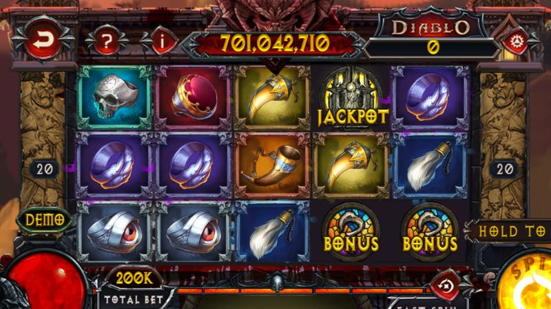 Diablo Slots là game nổ hũ Manclub được yêu thích