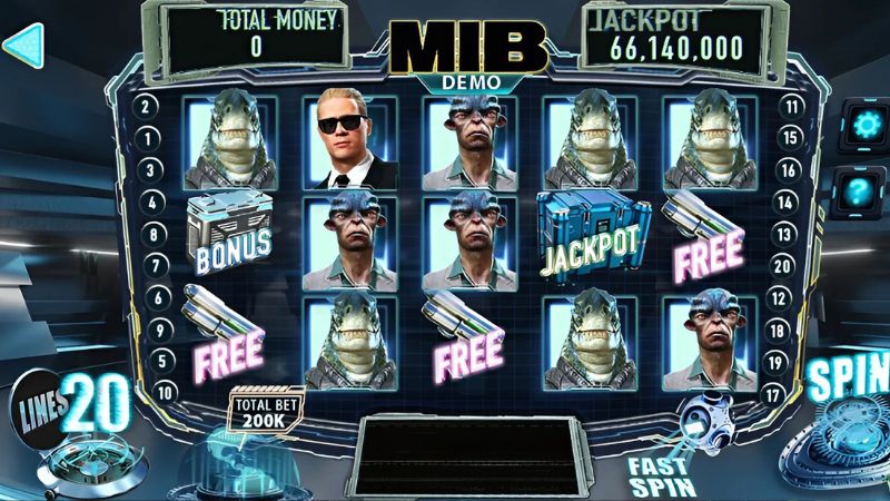 Top game nổ hũ ManClub với game MIB Slot